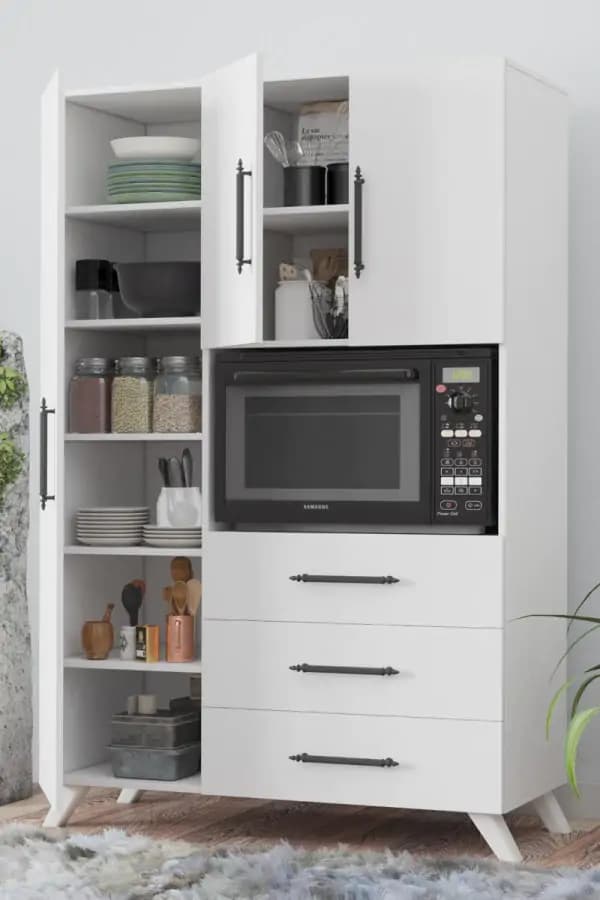 Casarredo KAMULA multifunkční skříň, bílá - náhled 5