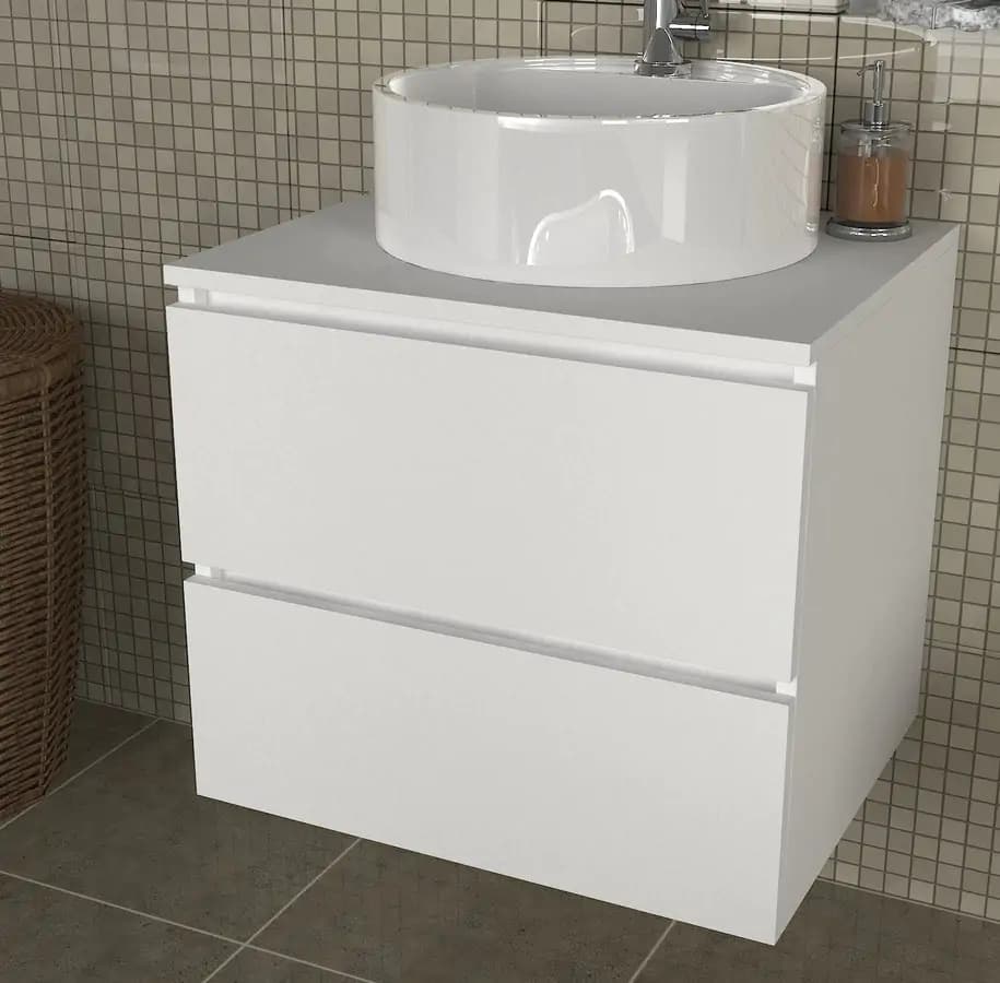 Casarredo Závěsná skříňka pod umyvadlo DONGOLA bílá - náhled 2