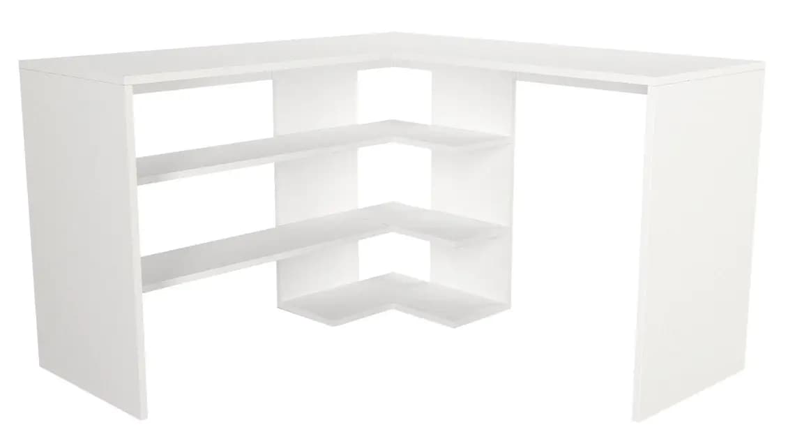 Casarredo Rohový pracovní stůl BONGA bílá - náhled 4