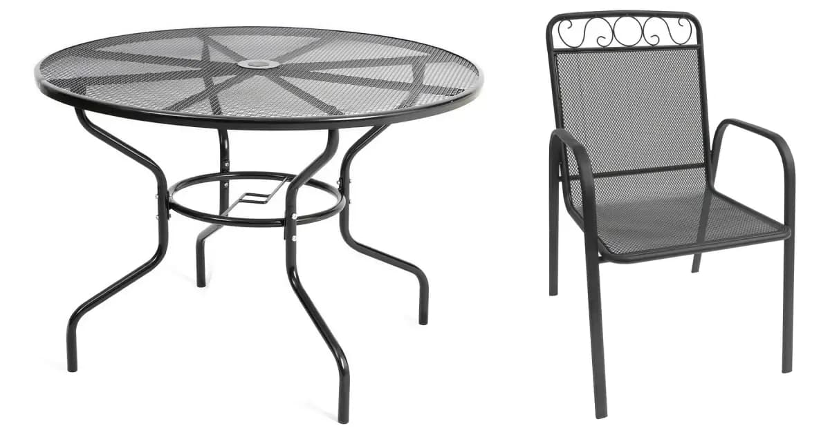 Casarredo Zahradní set LUTYCH 1+4 černá