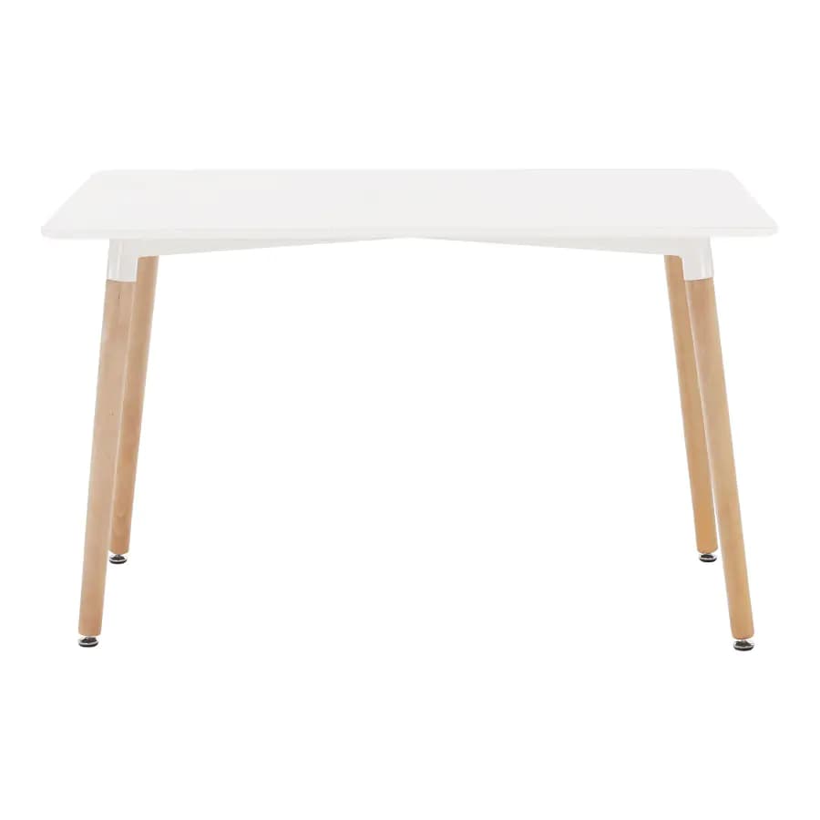 Tempo Kondela Jídelní stůl DIDIER 5 NEW 120x80 cm - bílá/buk - náhled 3