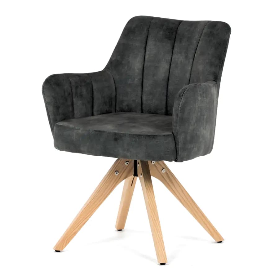 Autronic Otočná jídelní židle HC-D7188 GRN4 - náhled 3