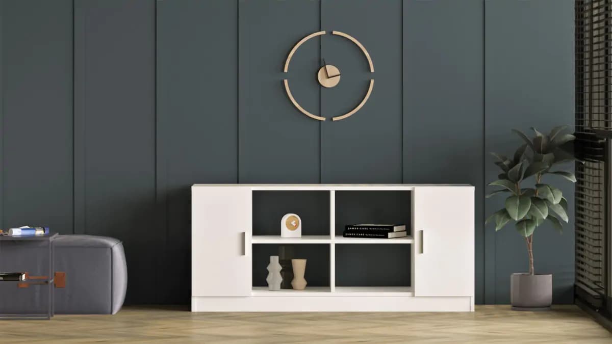 Casarredo ZAPATA office skříňka, bílá - náhled 4