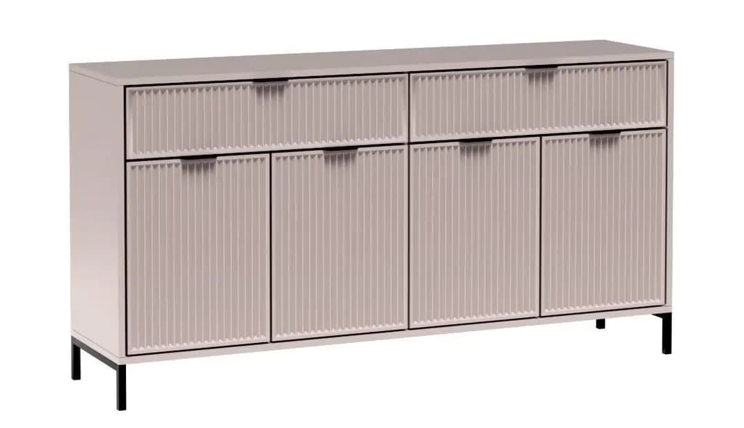 Casarredo Komoda na nohách 4D4S ODEON kašmír