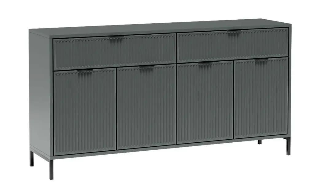 Casarredo Komoda na nohách 4D4S ODEON green stone