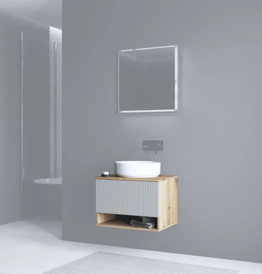 Halmar Skříňka pod umyvadlo AVIOLA 60/1S dub artisan - náhled 3