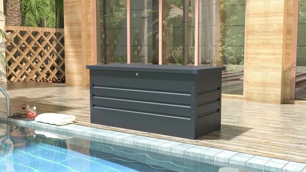 Rojaplast MAX A úložný box 295 l - tmavě šedá - náhled 4