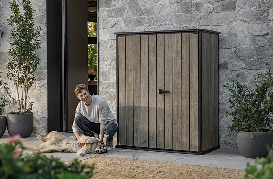 Keter Skříňka SIGNATURE 1 400 L - ASHWOOD - náhled 4