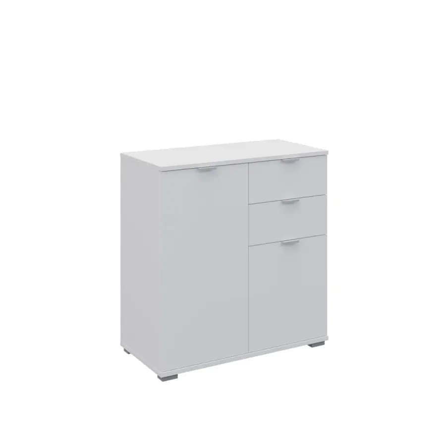 Casarredo Komoda 2D2S nízká BORJA bílá - náhled 2