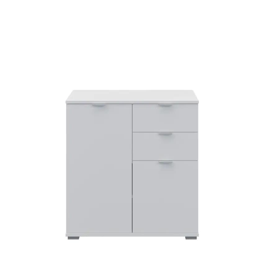 Casarredo Komoda 2D2S nízká BORJA bílá - náhled 3