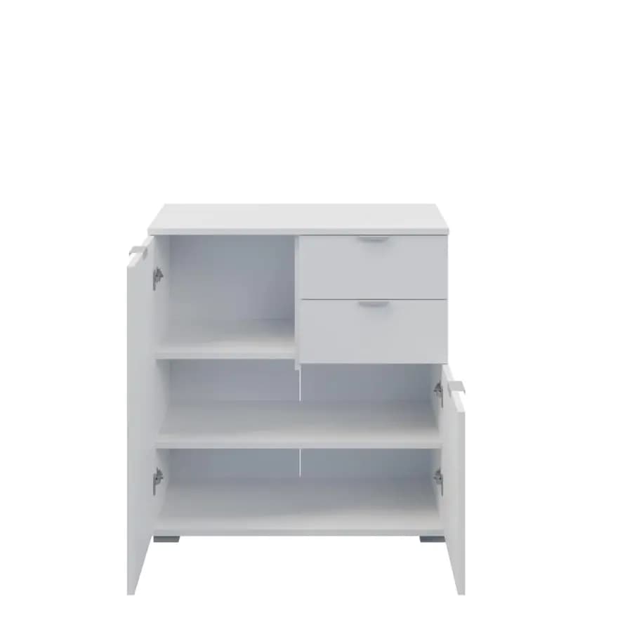 Casarredo Komoda 2D2S nízká BORJA bílá - náhled 4