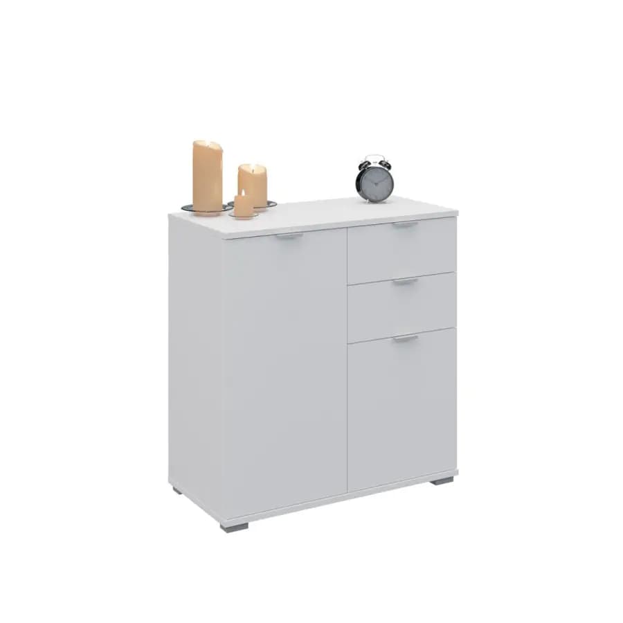Casarredo Komoda 2D2S nízká BORJA bílá - náhled 5
