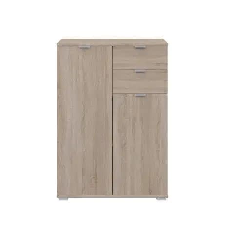 Casarredo Komoda 2D2S vysoká BORJA dub sonoma - náhled 2