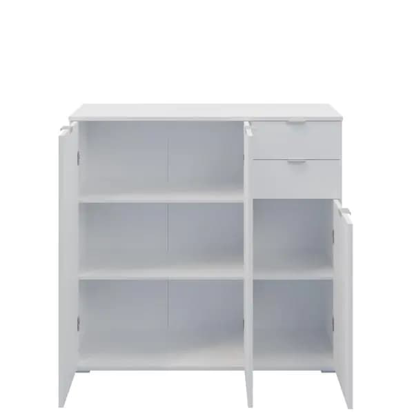 Casarredo Komoda 3D2S vysoká BORJA bílá - náhled 2