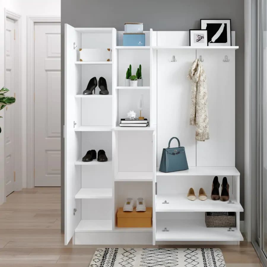 Casarredo Předsíňová sestava JOPLIN, bílá - náhled 2