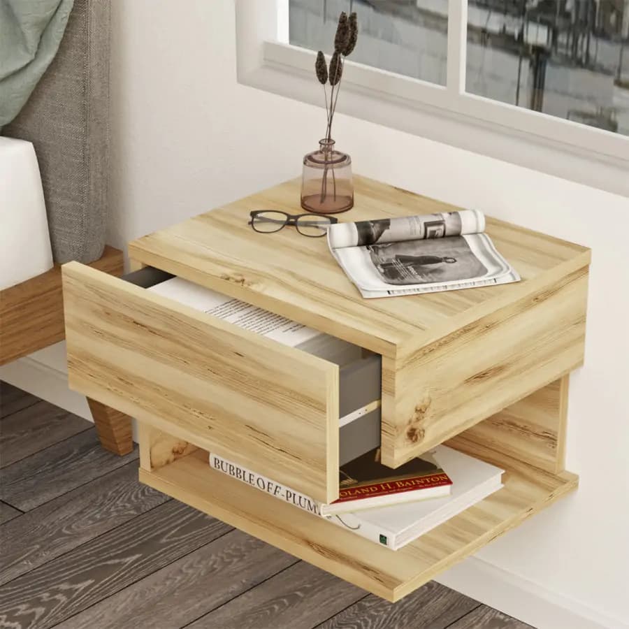 Casarredo Noční stolek PICHER, dub Left - náhled 2