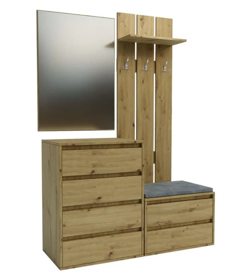 Casarredo Předsíňová stěna HILDA dub artisan