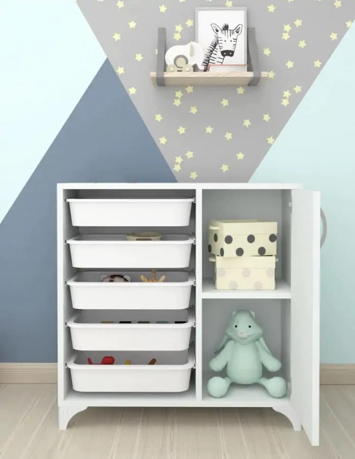 Casarredo Multifunkční skříňka 1D xali bílá - náhled 5