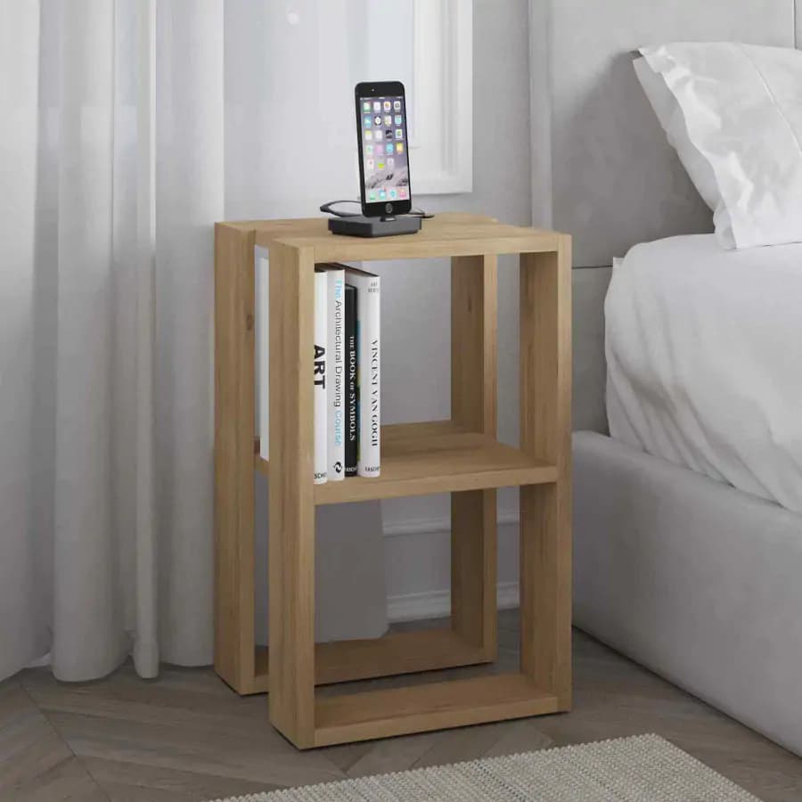 Casarredo Noční stolek LETOILE, dub - náhled 3