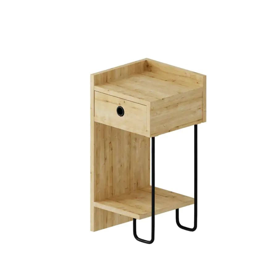 Casarredo Noční stolek levý SHADOWS, dub