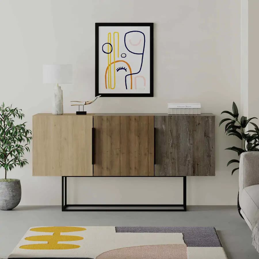 Casarredo Komoda BERTIE, dub/ořech - náhled 2