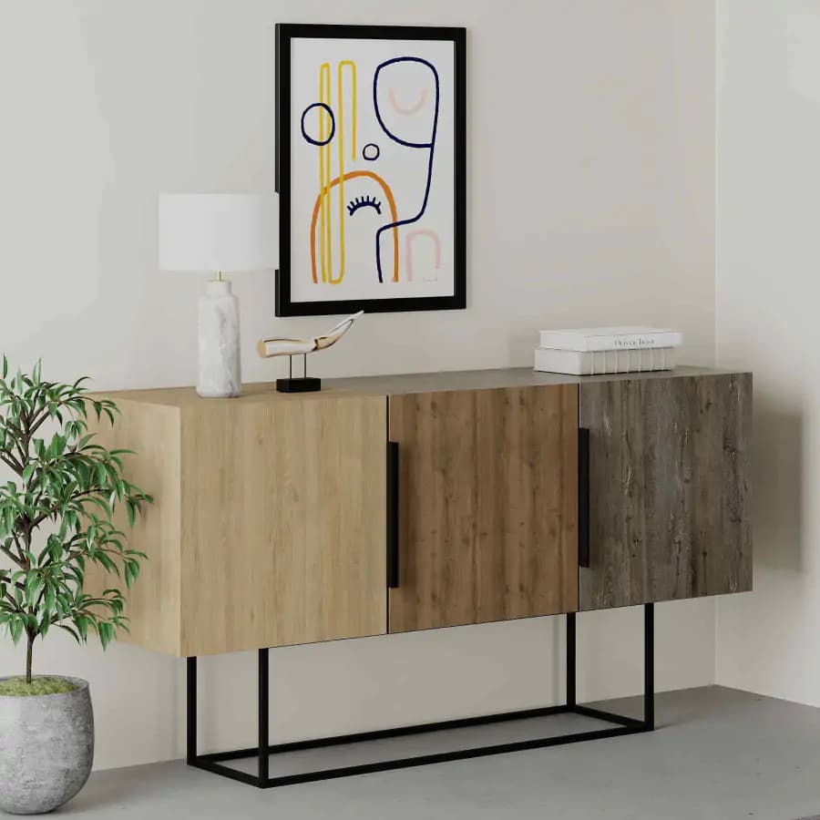 Casarredo Komoda BERTIE, dub/ořech - náhled 4