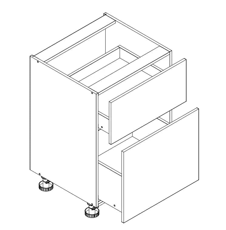 Casarredo D60S/2 skříňka spodní s PD OMAGH sonoma - náhled 4