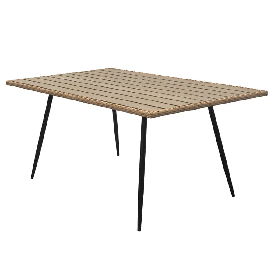 Autronic Stůl zahradní AZ-F1407 NAT