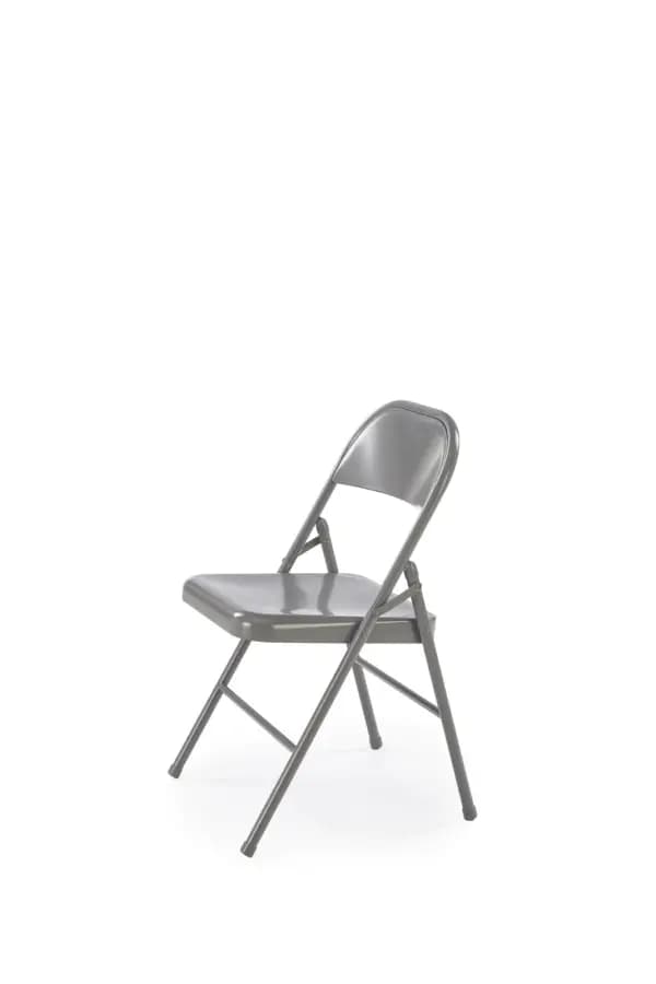 Halmar Skládací židle K565, šedá