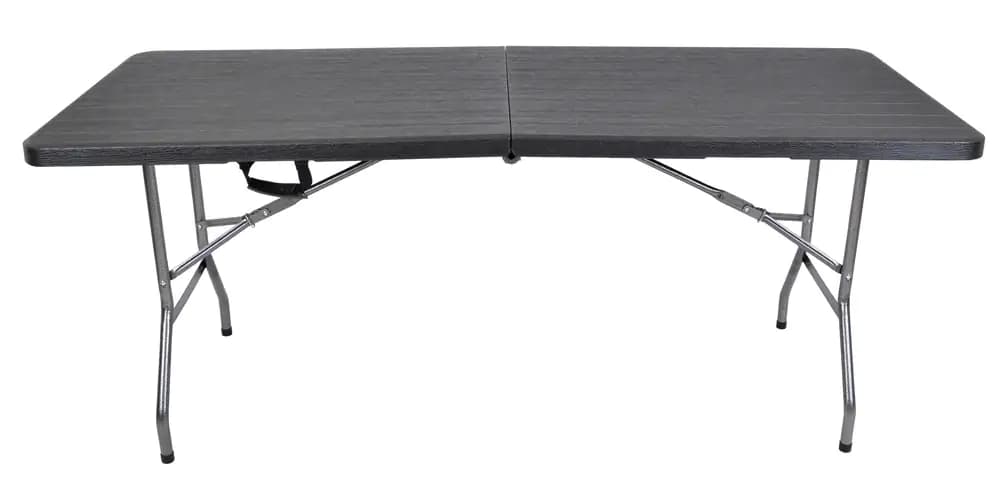 Rojaplast Stůl CATERING 180x74 cm ČERNÝ wood