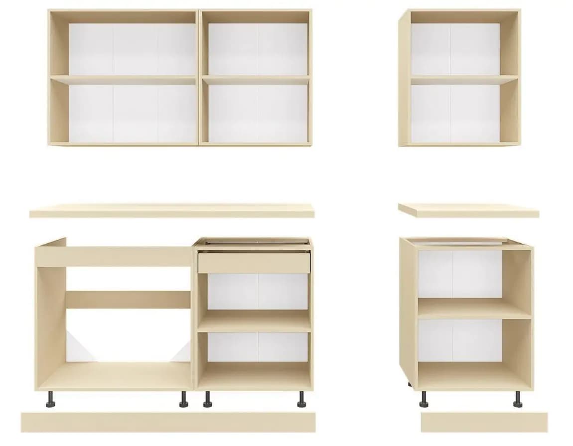 Casarredo Kuchyně FELIPE B 160 bílá/antracit - náhled 2