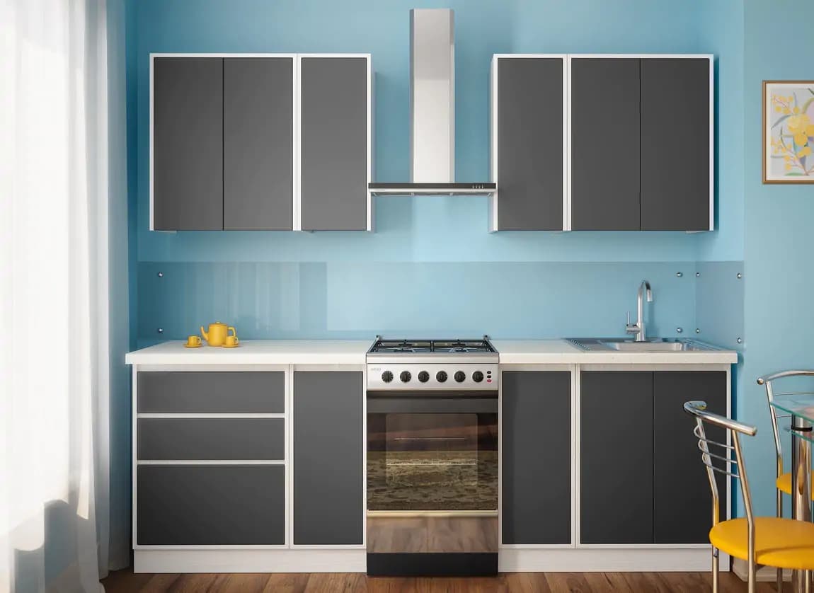 Casarredo Kuchyně NUEVA A 180 bílá/antracit - náhled 3