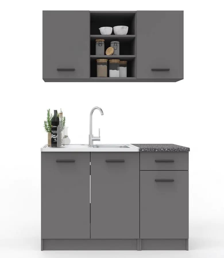 Casarredo Kuchyně JANA 120 antracit - náhled 2