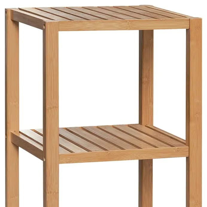 Autronic Policový dřevěný regál DR-011-4 - náhled 2