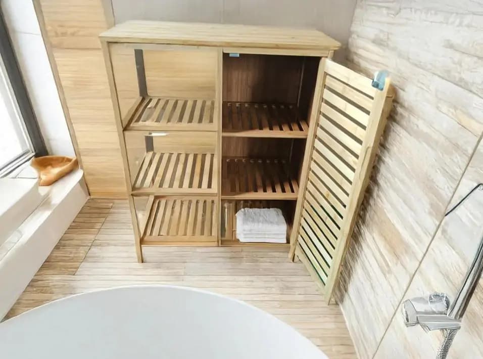 Casarredo Koupelnová skříňka LANTA D1D3P bambus - náhled 4