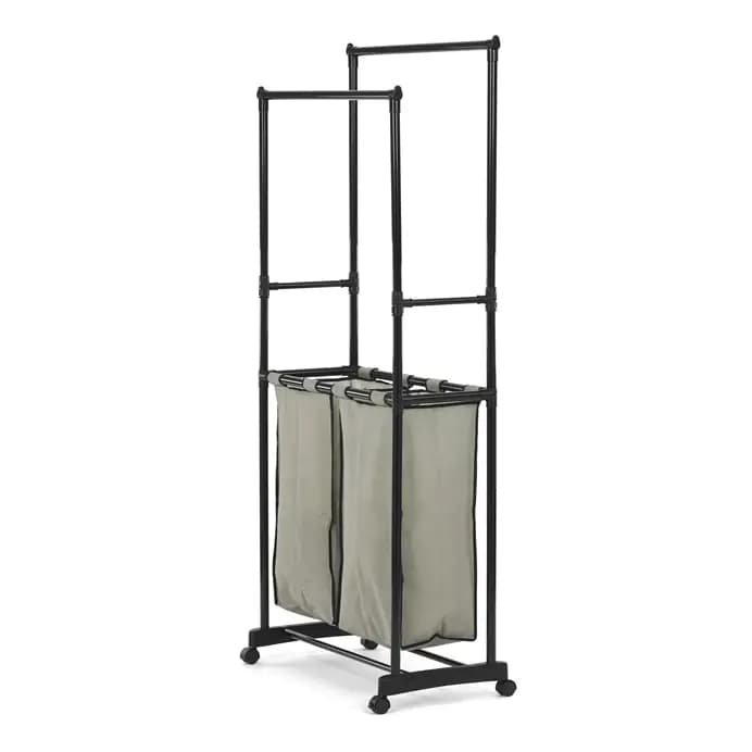 Autronic Věšák s košem na prádlo GD-176 BK - náhled 2