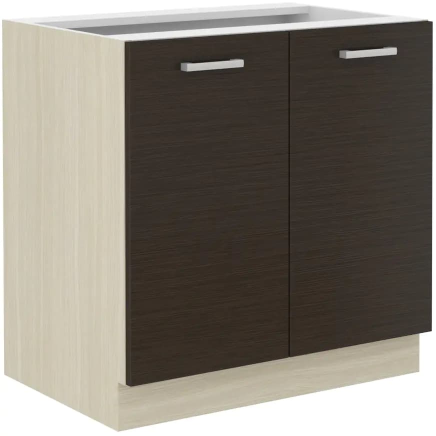 Falco Kuchyňská skříňka Christo 80D-2F-BB dub ferrara/legno tmavé