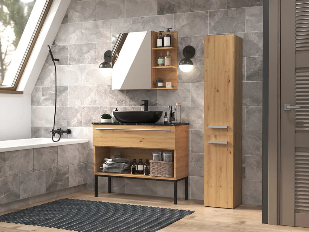 Falco Koupelnová skříňka Noeli II dub artisan - náhled 3