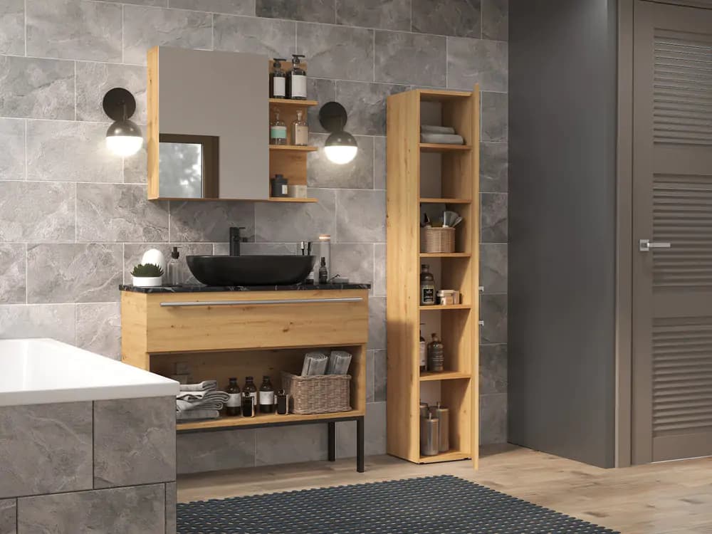Falco Koupelnová skříňka Noeli II dub artisan - náhled 4