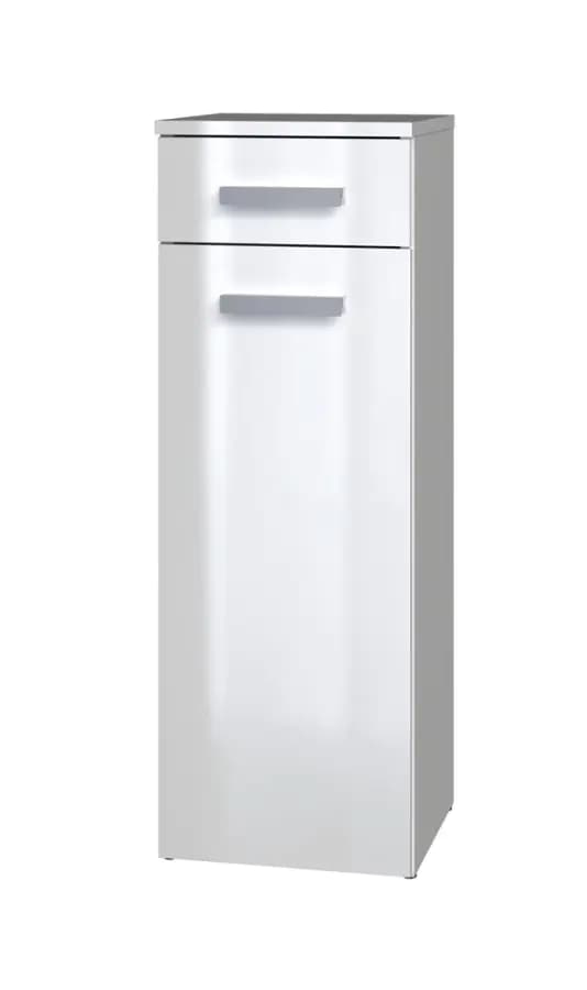 Falco Koupelnová skříňka Noeli V 1D1S bílá/bílý lesk