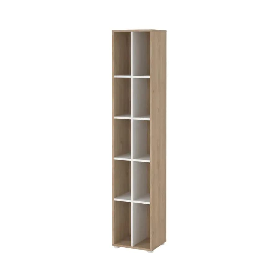 Falco Knihovna Sigal 587, jackson hickory/bílá
