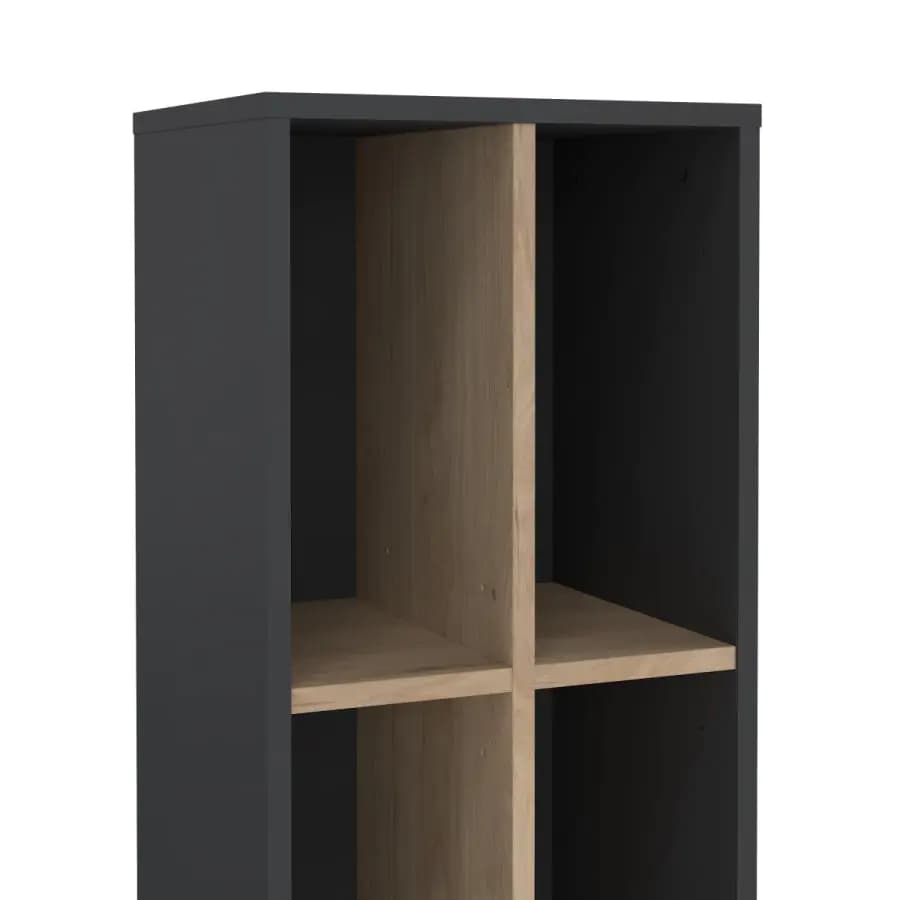 Falco Knihovna Sigal 587, šedá/jackson hickory - náhled 4