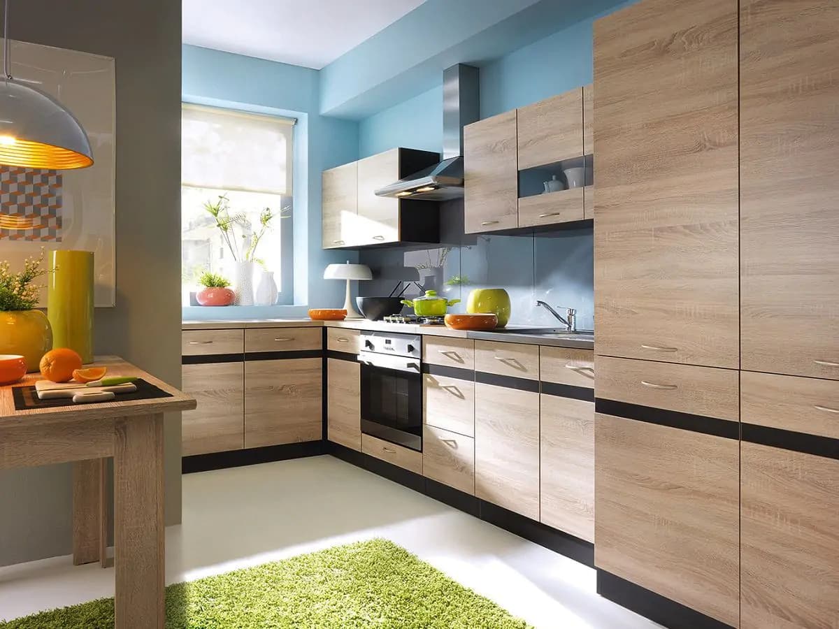 BRW Kuchyňská deska Junona Line 80 cm Dub sonoma - náhled 2
