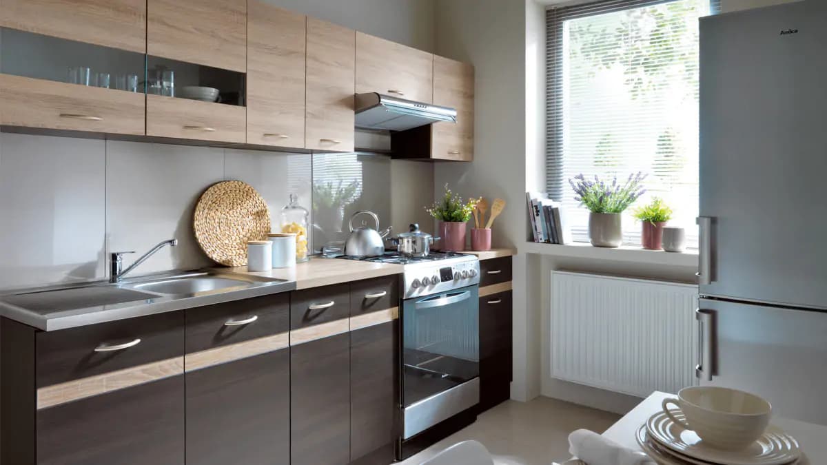 BRW Kuchyňská deska Junona Line 80 cm Dub sonoma - náhled 4