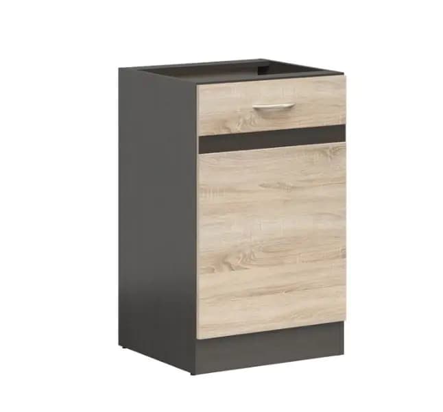 BRW Spodní skříňka Junona Line D1D/50/82 P - náhled 2