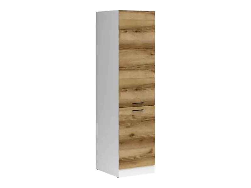 BRW Potravinová skříň Junona Line D2D/50/195 P, dub delano - náhled 3