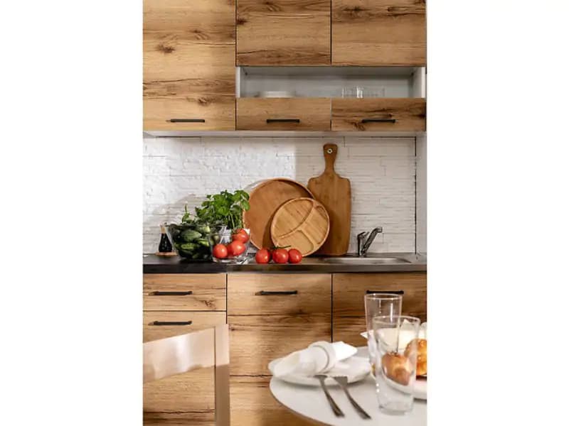 BRW Kuchyňská skříňka Junona Line G2W/80/57, dub delano - náhled 3