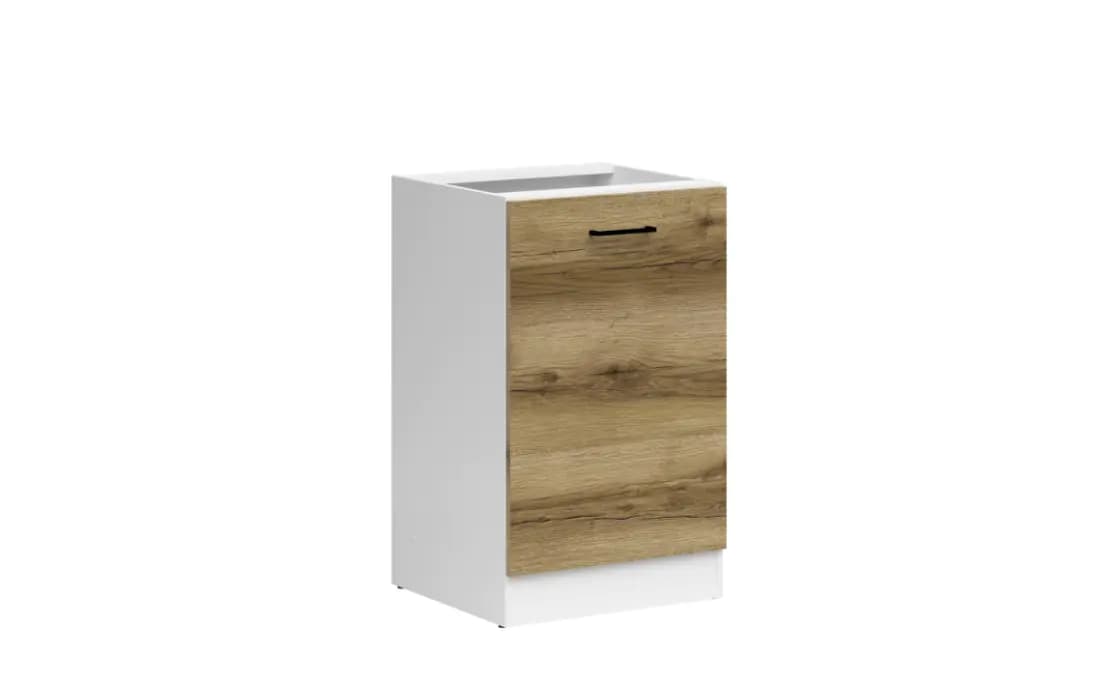 BRW Kuchyňská skříňka Junona Line D1D/50/82 P BBL, dub delano - náhled 3