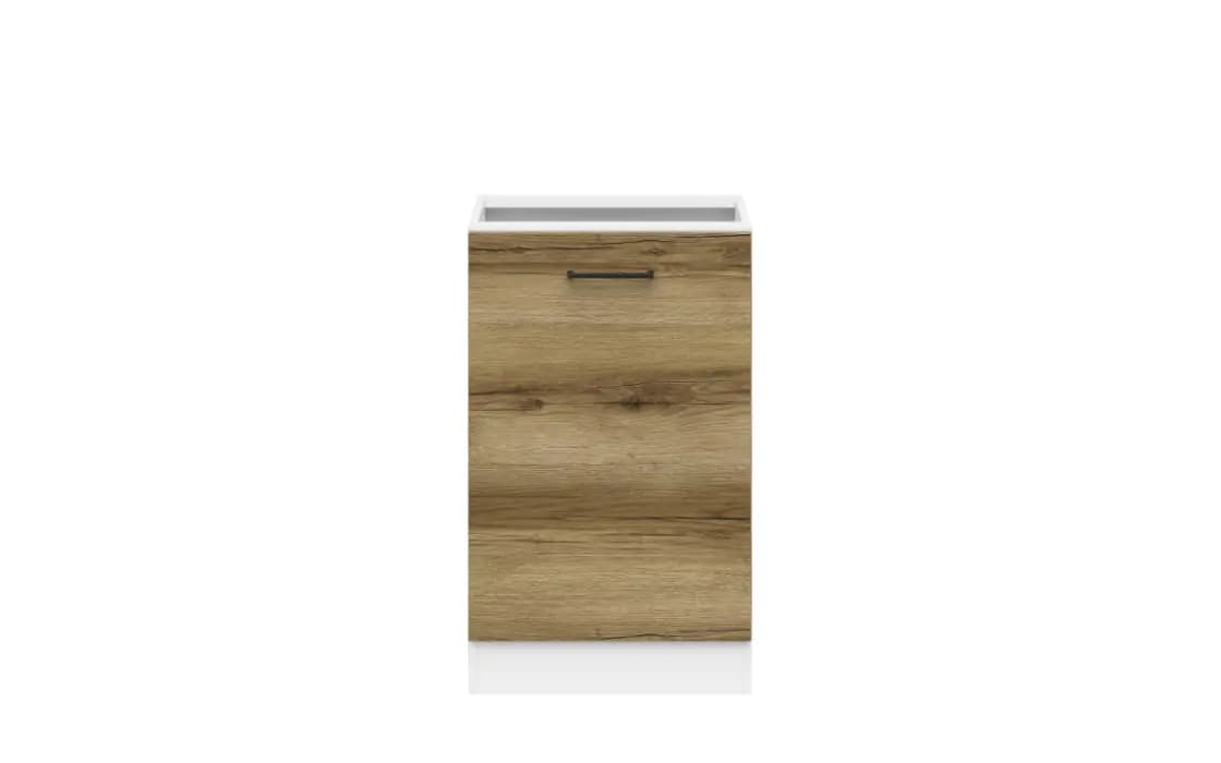 BRW Kuchyňská skříňka Junona Line D1D/50/82 P BBL, dub delano