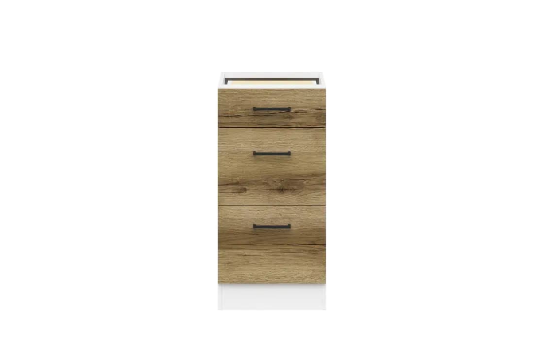 BRW Kuchyňská skříňka Junona Line D3S/40/82 BBL, dub delano